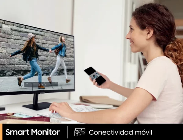 Samsung Smart Monitor M5 de 27″ FHD con Smart TV Apps