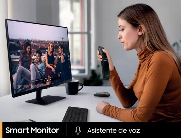 Samsung Smart Monitor M5 de 27″ FHD con Smart TV Apps