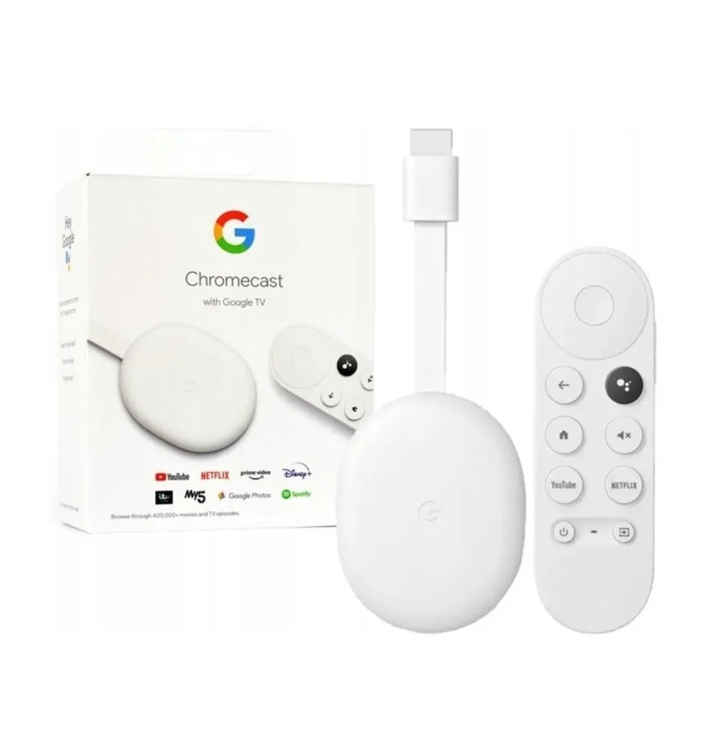 Google Chromecast 4ta Generación (21 IVA)