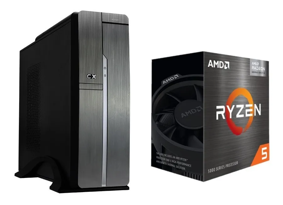 PC CX AMD RYZEN 5 5600G+8Gb+SSD480G (ASUS)