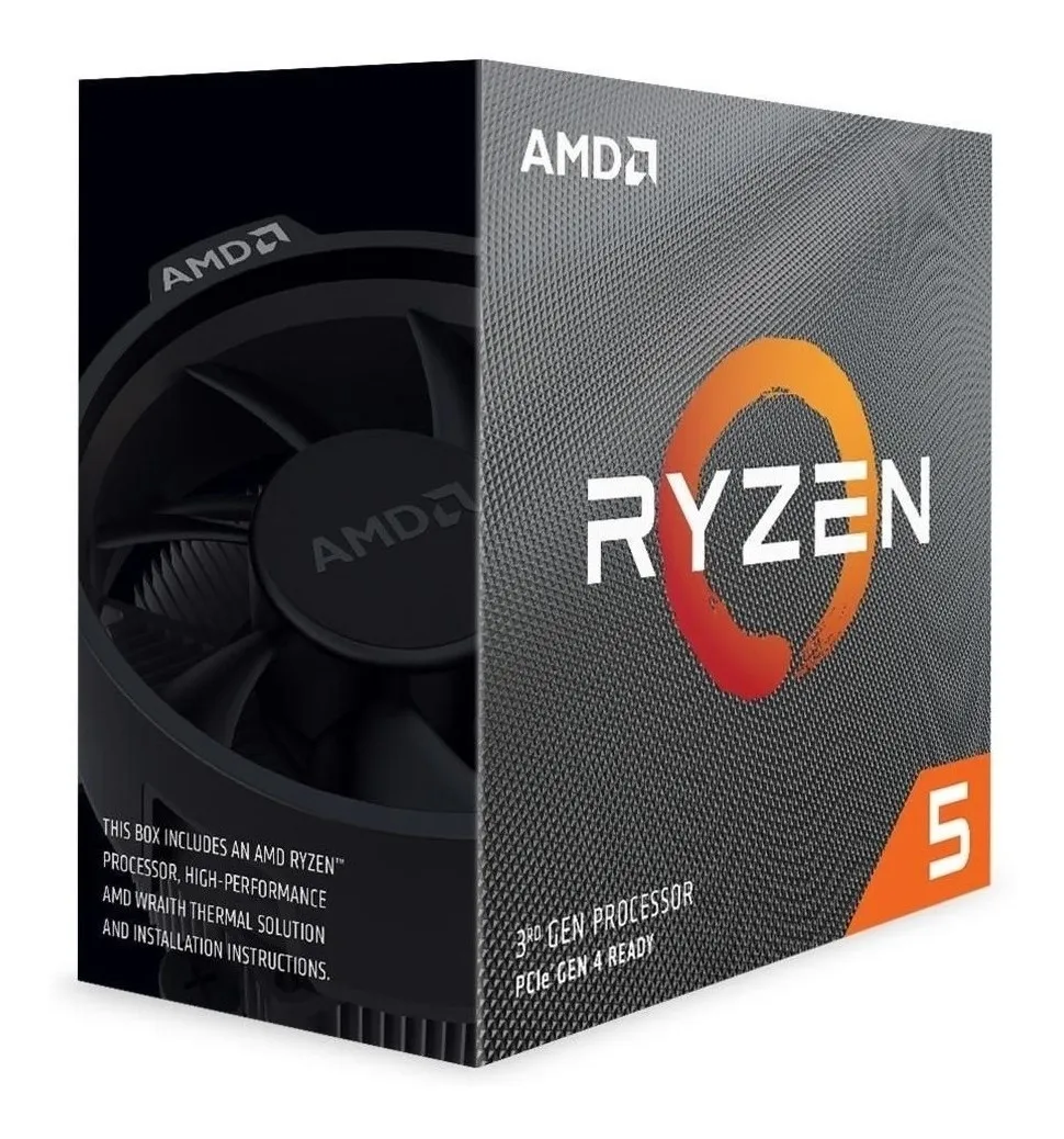 CPU AMD RYZEN 5 3600 AM4 WITH WRAITH STEALTH