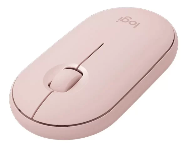 Mouse inalámbrico Logitech M350 Rosa