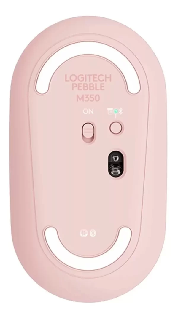 Mouse inalámbrico Logitech M350 Rosa